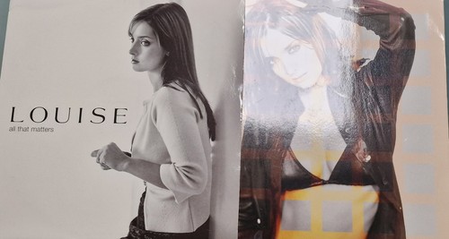 Louise Redknapp 12" promo vinyl Bundle All That Matters & Undivided Love Records