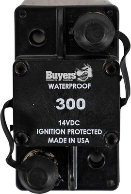 CB300 300 Amp Large Frame Circuit Breaker with Auto Reset, Protect Accessory Cir