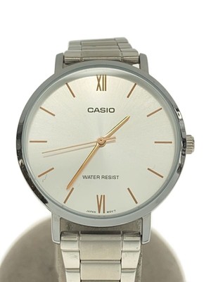CASIO Wristwatch Analog SLV ltp vt01