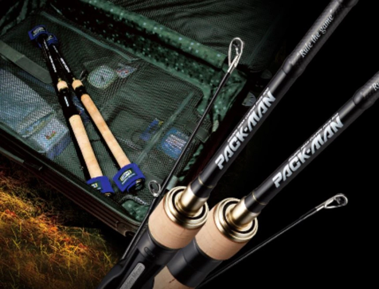 Golden Mean Rod Spider Pack Man PMS-610ML 4 piece Travel Rod (4699)