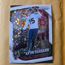 2025 Panini Prizm Football Ka'imi Fairbairn Disco Prizm #148 Texans NFL