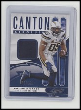 2019 Panini Absolute #CA-AG Antonio Gates Canton Absolutes #/199
