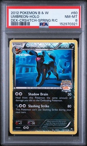 Umbreon graded PSA 8 for sale on eBay