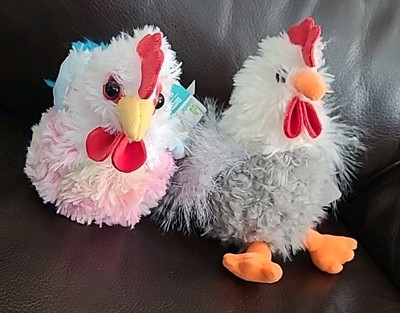 Way To Celebrate Easter Plush Rooster Plushes NWT 
