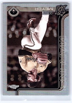 2025 Topps Chrome Update #USC183 Max Meyer Sepia Refractors