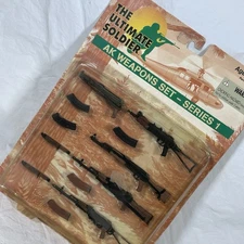 Ultimate Soldier AK Weapons Set Series 1 Krinkov AKM AK74 AK105 - New in Package