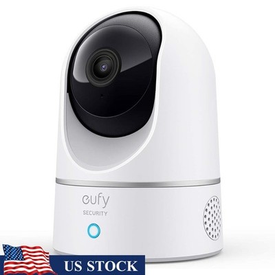 Indoor Security Camera AI Tracking 2K Resolution Two Way Audio Easy Install New