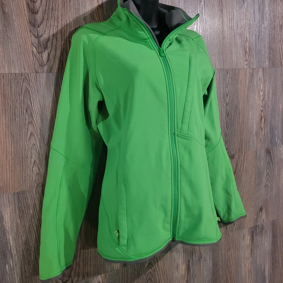 Chaqueta Burton AK Dryride Softshell Cremallera Completa Talla L? Snowboard polar Green Tempest Foto 2 de 4