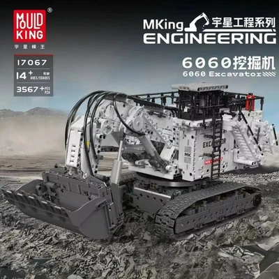 MOULDKING Mould King 17067 6060 Bagger 3567-teiliges Bausteinset