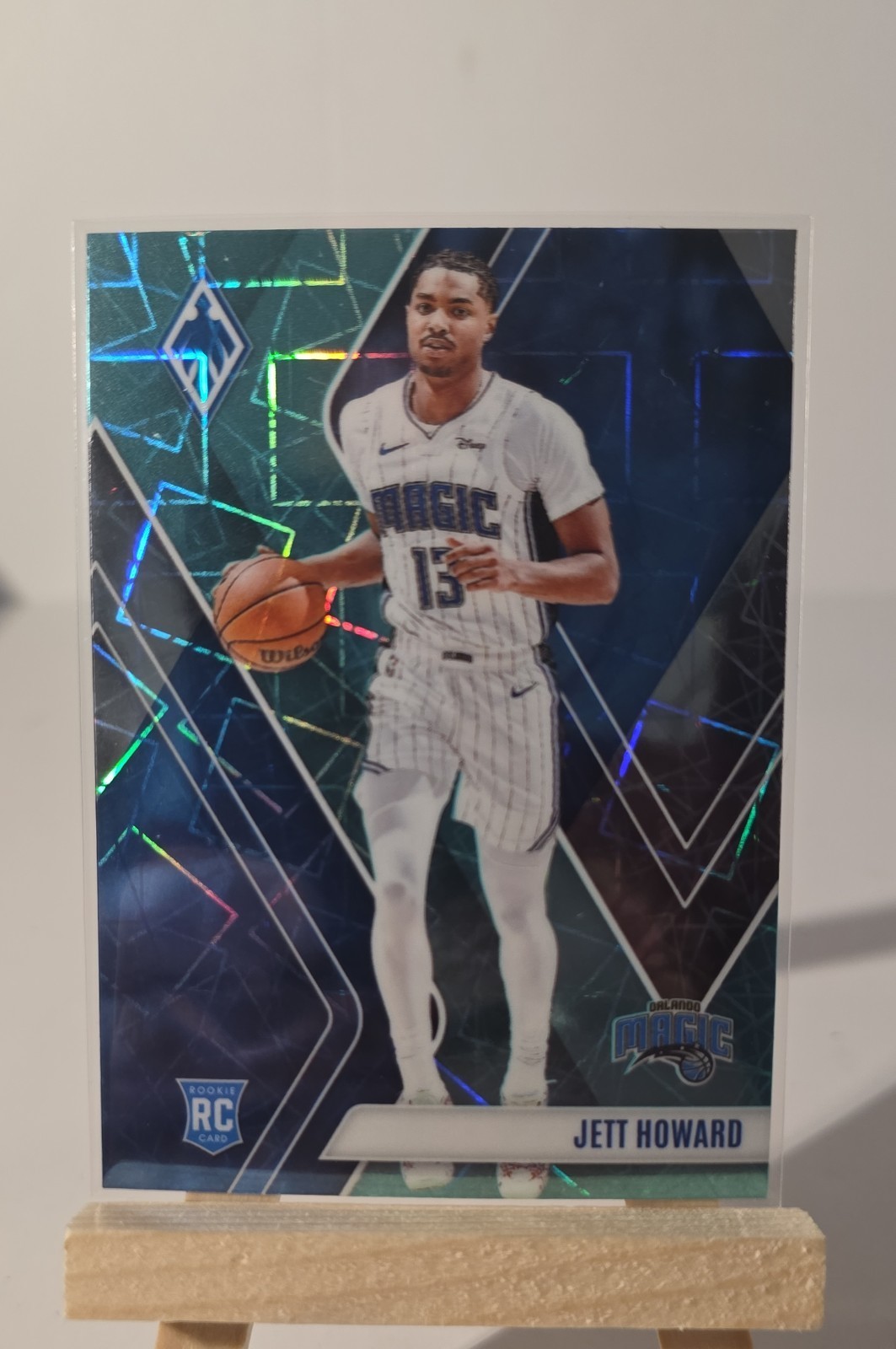 2023-24 Panini Phoenix - Rookies Jett Howard #252 Teal Lazer Phoenix (RC)