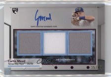 2024 Topps Museum Collection Amethyst 35/99 Curtis Mead #SWTRA-CM Auto lc1