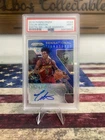 2019-20 Prizm Collin Sexton Sensational Signatures SSP Blue Shimmer Auto PSA 9