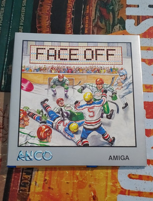 Face Off (Anco 1987) Commodore Amiga (Disk, Cover/Manual) works 16-bit classic