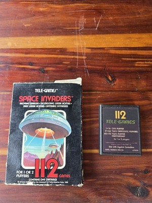 Space Invaders (Atari 2600, 1986) Sears Tele-Games 112