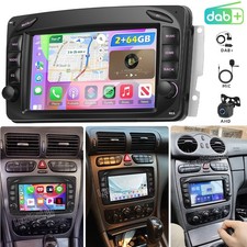 DAB+ Für Mercedes C/CLK/G Klasse W203 W209 Vito Autoradio Carplay Android Kamera DAB+ Für Mercedes C/CLK/G Klasse W203 W209 Vito Autoradio Carplay Android Kamera