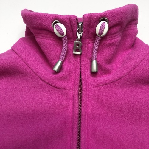 Bogner Women’s Fleece Jacket Pink Sz XL Embroidered Moose Outdoor USA - Picture 5 of 9