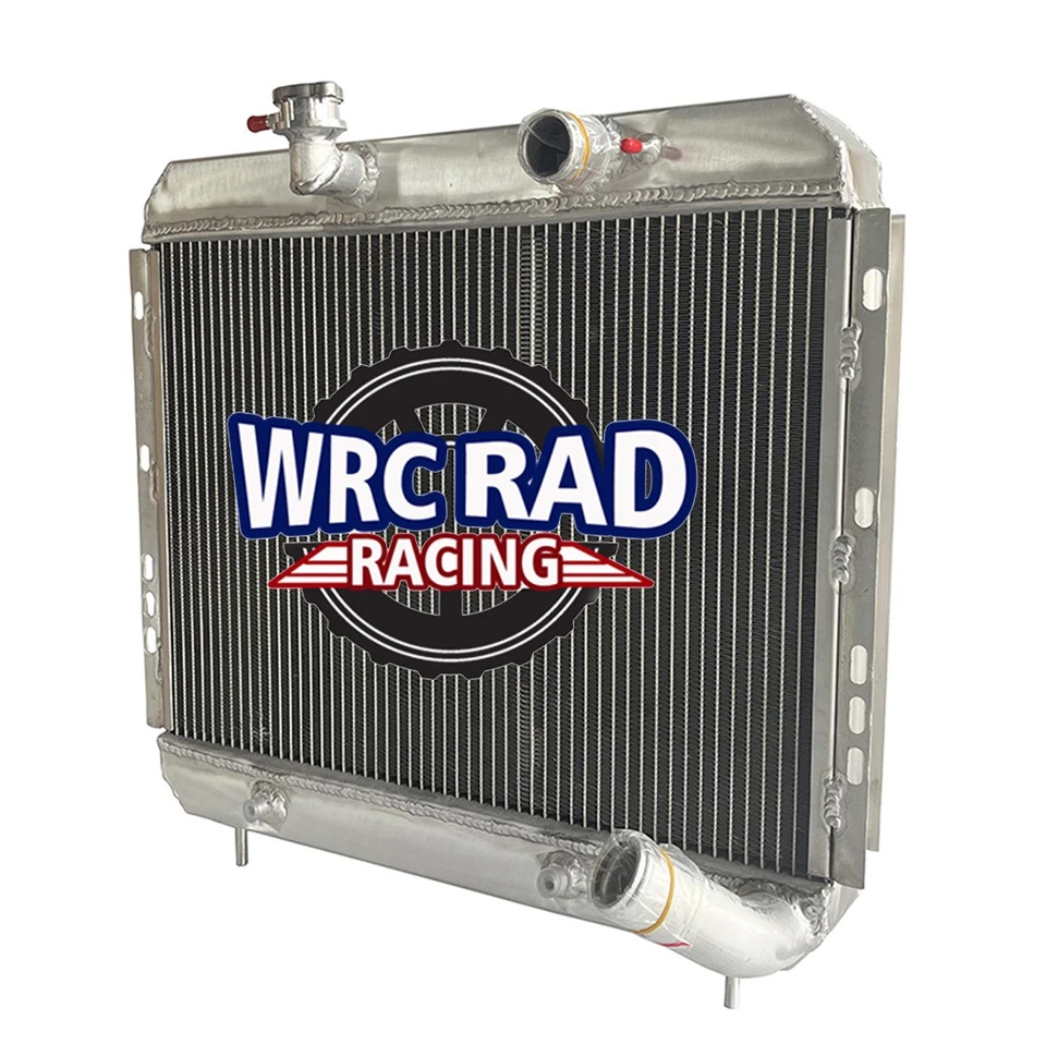 Radiador todo aluminio para 1969 1970 1971 Jaguar XKE E-TYPE 4,2 L Serie II AT MT Foto 2 de 4