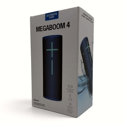Ultimate Ears MEGABOOM 4 Portable Waterproof Bluetooth Speaker-BLUE (NEW)