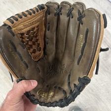 Rawlings PP1910DB Baseball Glove Right 12 inch Leather Brown Player Preferred RH