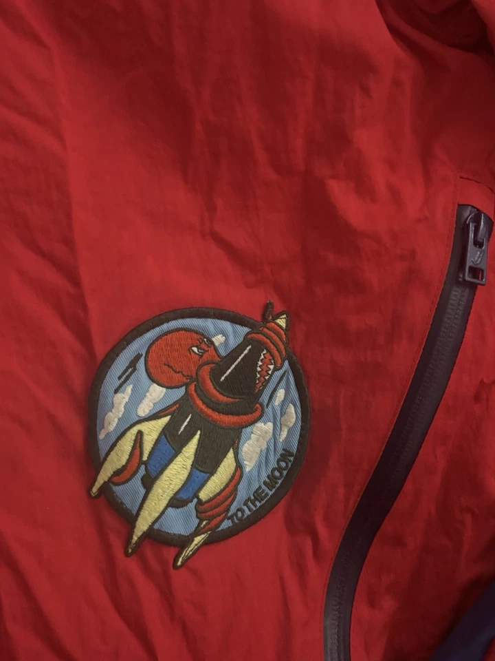 Chaqueta Billionaire Boys Club Tech roja de alto riesgo para hombre talla XL Foto 3 de 4