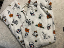 Snoopy Halloween fleece pajamas women s XL