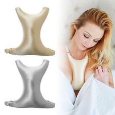 Breast Pillow for Wrinkle Prevention - Side Sleeping Chest Support AE