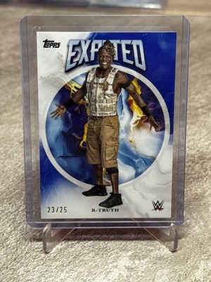 R-Truth /25 Blue 2025 Topps Exalted WWE