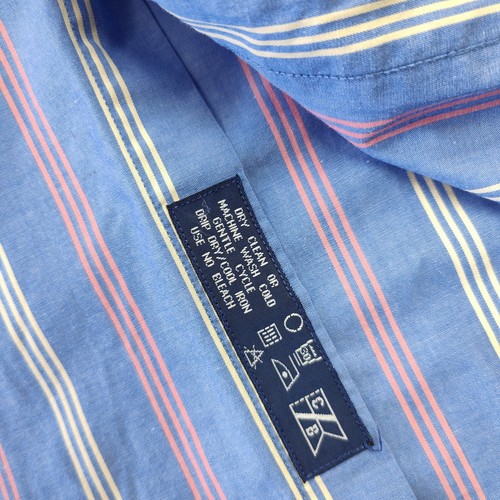 Cutter & Buck shirt Men's Size XL Striped Casual Collared Cotton Comfy Designer - Picture 6 of 8