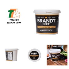 Brand Tallow   100 Pure Beef Tallow  64 oz 4 lb Tub for Cooking, Skincare, ...