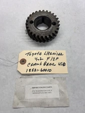TIMING GEAR CRANK USED FIT TOYOTA LANDCRUISER 4230c 2F OHV 1975-1987 13521-60010