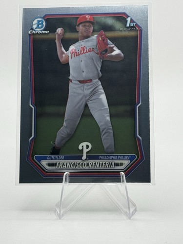 Francisco Renteria — 2026 Bowman Chrome 1st Bowman #BCP-163