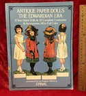 ANTIQUE EDWARDIAN PAPER DOLLS BOOK 8 DOLLS 32 COSTUMES UNUSED DOVER USA VGC!!!