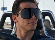 Men Women Sunglasses Fashion OVERSIZED Big MASK SHIELD Celebrity Polarized Large