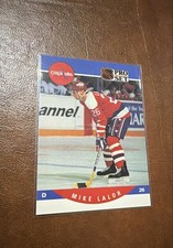 1990-91 Pro Set - Mike Lalor #552 (RC)