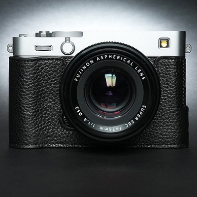 Handmade Leather Camera Case Half Cover Protective Base Bag For Fujifilm X-E5