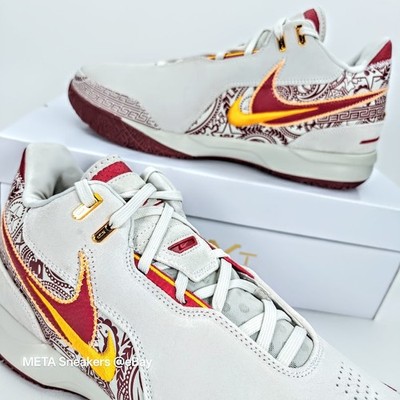 Size 14 Nike Zoom Lebron NXXT Gen AMPD Cavaliers Bone‎ Mens Sneaker FZ7890-001 Buy Nike Zoom LeBron NXXT Gen AMPD  main image 3