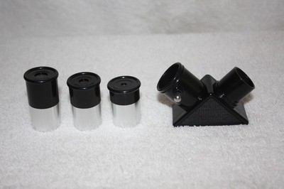 Telescope .965'' Three Eyepiece Kit - 6mm 12.5mm 20mm & 90 Degree Star Diagonal