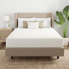 ALLEREASE WATERPROOF MATTRESS PAD WITH 100% O...