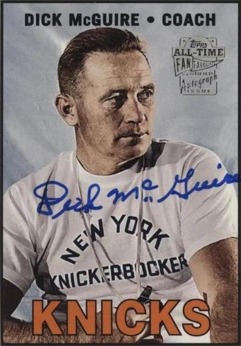 2005-06 Topps 1952 Style - Dick Mcguire #FFA-DMC