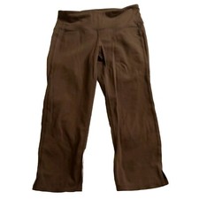 Athleta Leggings Women's S Small Chaturanga Capri Gray Yoga Gym Running Jogging