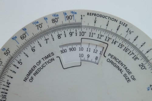 The C-Thru Ruler Co PS 79 Proportional Scale 6" Diameter Artist Drafting Tool - Picture 3 of 6