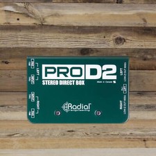Open Box Radial Engineering ProD2 2-Channel Passive Instrument Direct Box