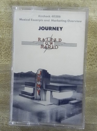 Journey: Raised On Radio Aircheck 40386 Musical Excerpts 1986 CBS Promo Cassette
