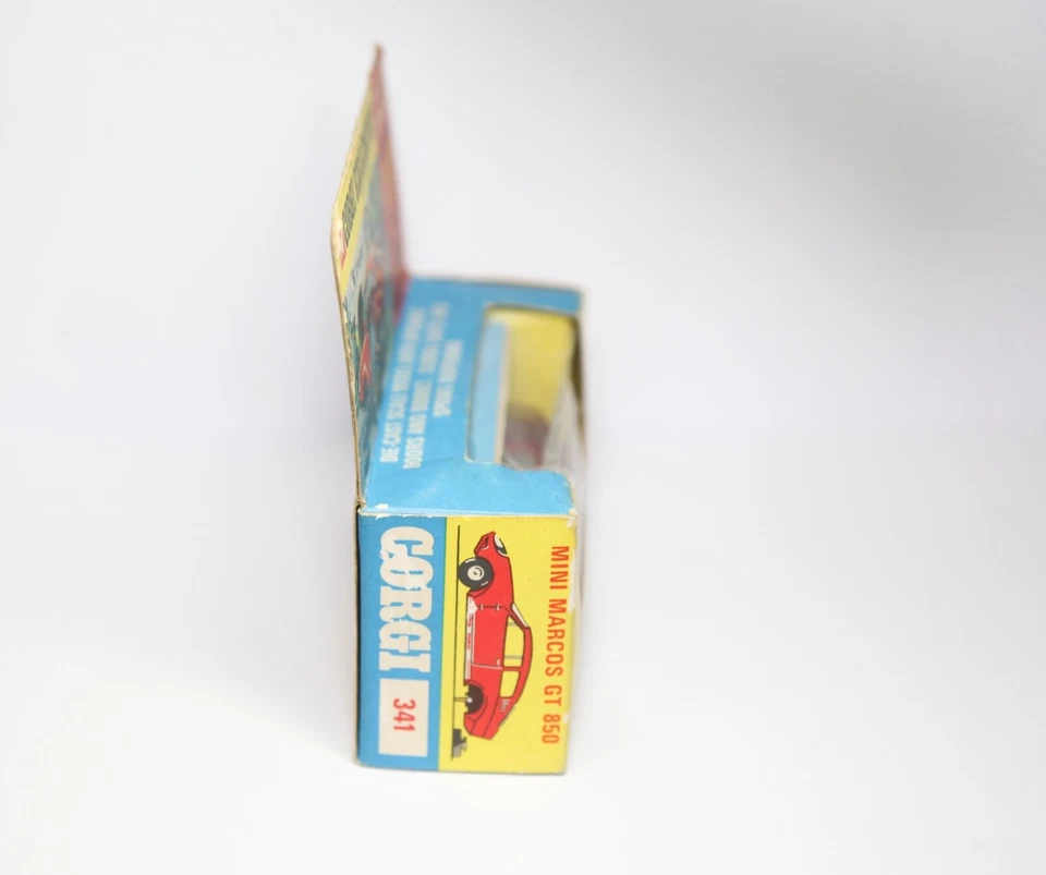 Corgi 341 Mini Marcos GT850 En Caja Original - Excelente Lote Original Vintage 2 Foto 2 de 4