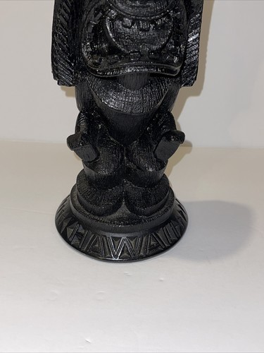 Vintage Cocojoe's Hawaii "Winner Tiki" Genuine Lava Tiki - Picture 4 of 21