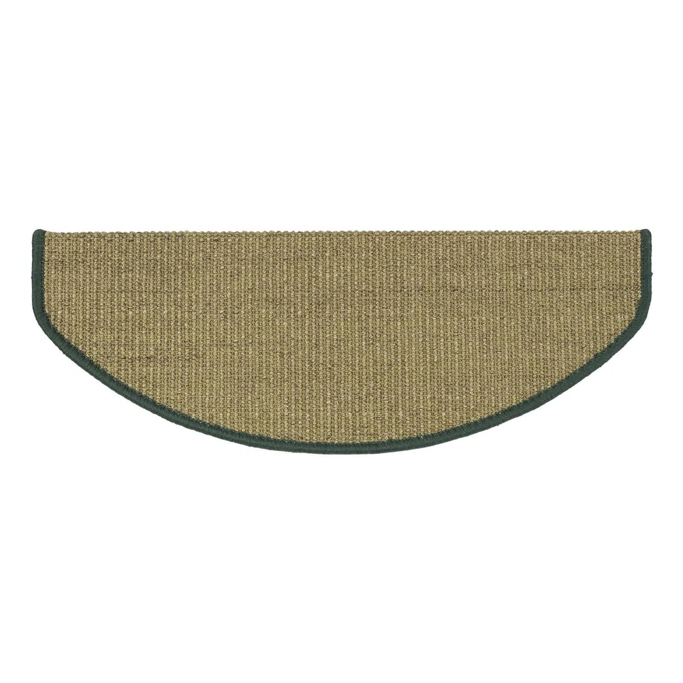 15 x Stufenmatten Halbrund Pure Nature 100% Sisal Treppenstufen 23,5 x 65 cm - Bild 3 von 4