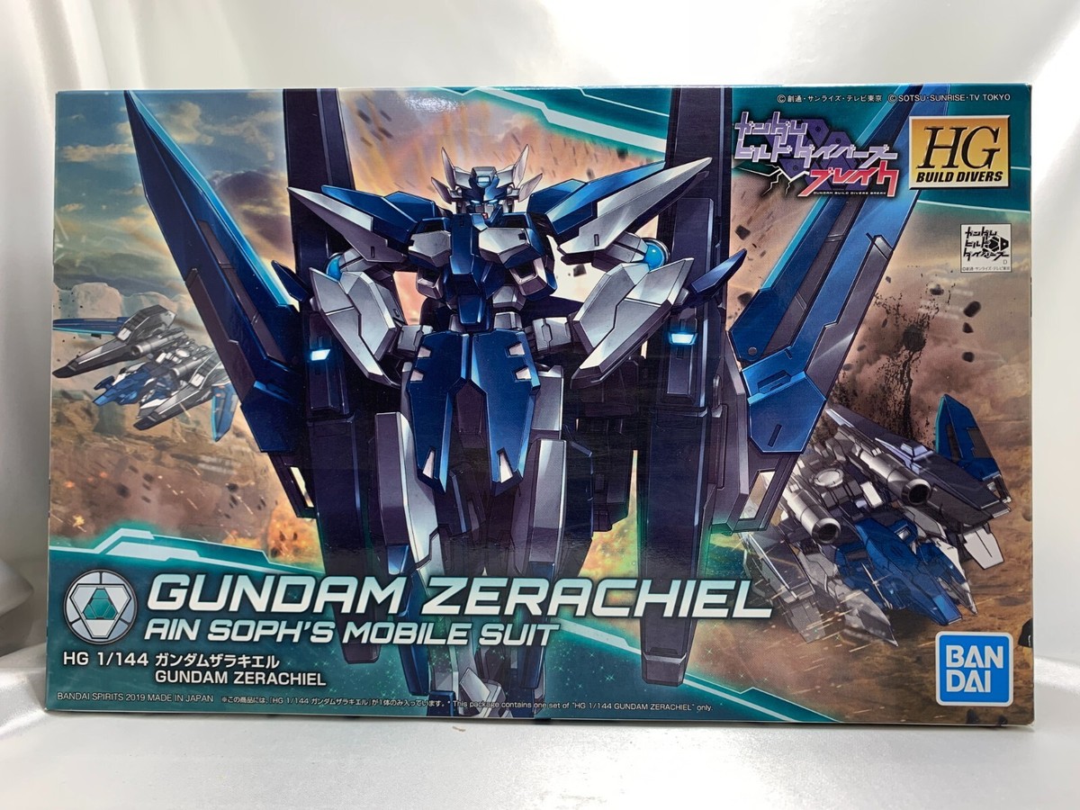 BANDAI HG Gundam 1/144 Gundam Zerachiel Ain Soph's MS Build Divers