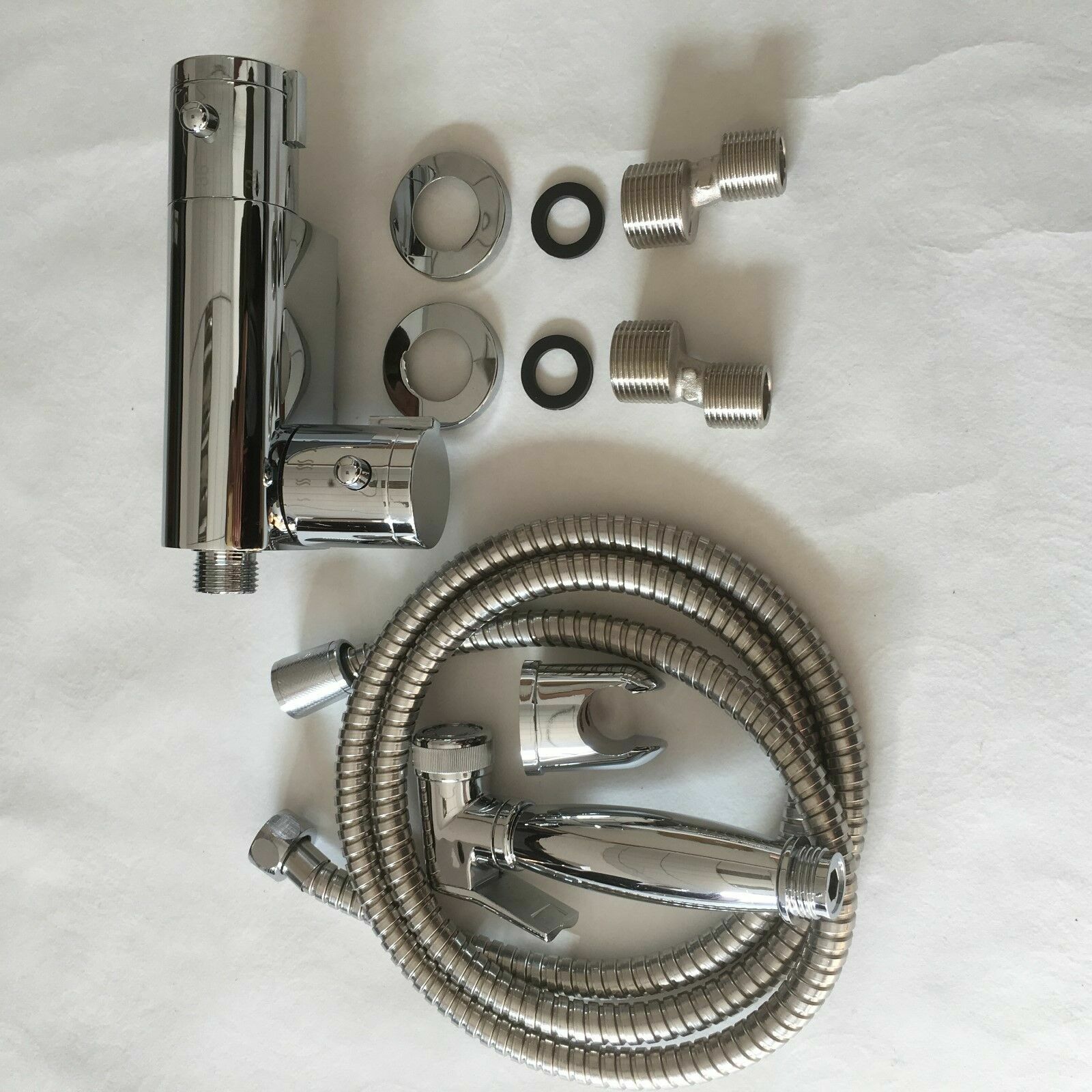 Thermostatic Brass Valve Shataf Douche Kit Bidet Toilet Shower Muslim