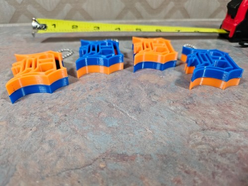 Lot of Four (4) - 3D Printed - Detroit Tigers - Keychains - Picture 3 of 7