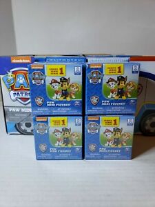 LOT OF 4 New Paw Patrol MIGHTY PUPS Series 1 Paw Mini Figures Blind Box Unopened | eBay